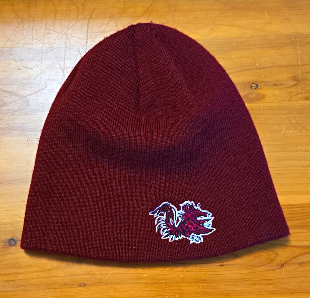 Top of the World South Adult Carolina Gamecocks Maroon Knit Beanie Hat